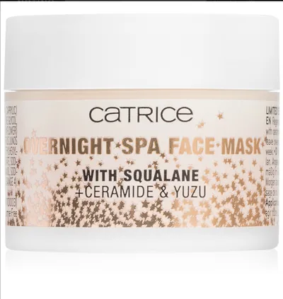Catrice Holiday Skin, Overnight Spa Face Mask with Squalane + Ceramide & Yuzu (Maska do twarzy na noc)
