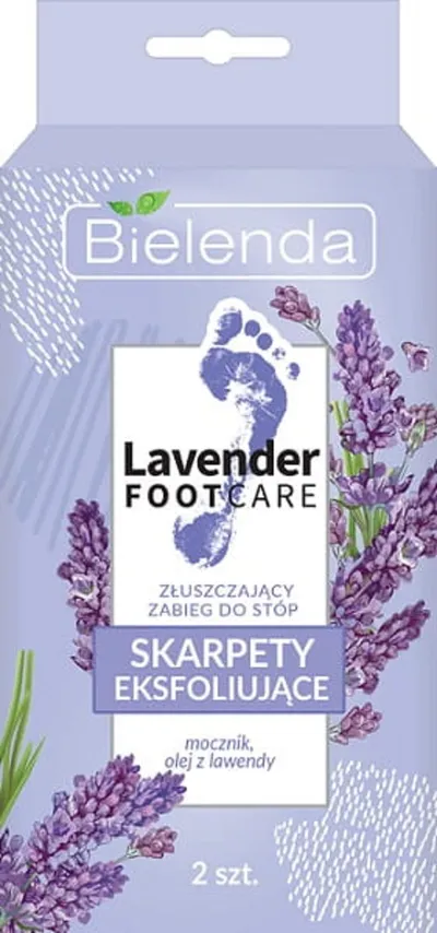 Bielenda Lavender Foot Care, Skarpety eksfoliujące