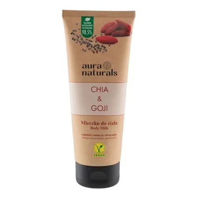 Aura Naturals,  Body Milk Chia & Goji (Mleczko do ciała)