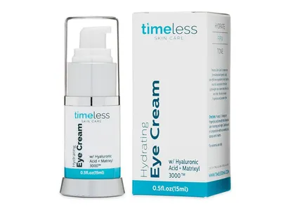 Timeless Skin Care, Hydrating Hyaluronic Acid Eye Cream (nawilżający krem pod oczy z kwasem hialuronowym)