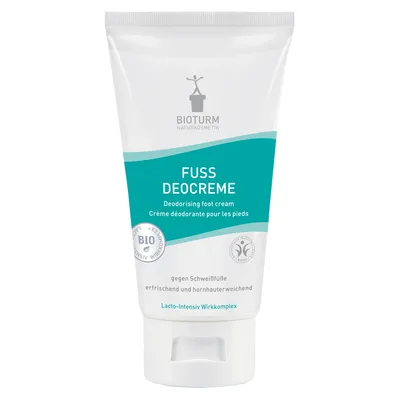 Bioturm Fuss Deocreme (Dezodorant regenerujący do stóp w kremie)