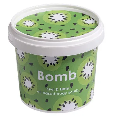 Bomb Cosmetics Oil Based Body Scrub Kiwi & Lime (Peeling pod prysznic)
