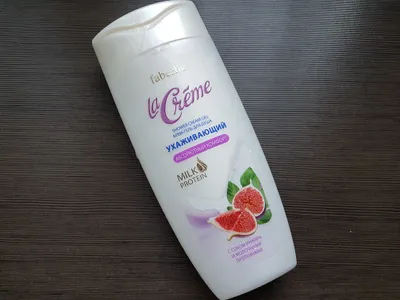 Faberlic La Creme, Kremowy żel pod prysznic `Figa`