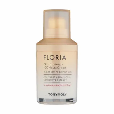 Tony Moly Floria, Nutra Enery 100 Hours  Cream (Nawilżający krem do twarzy)