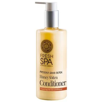 Natura Siberica Fresh Spa, Regenerująca odżywka z miodem