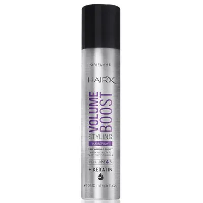 Oriflame HairX, Volume Boost Styling Hair Spray (Lakier do włosów)