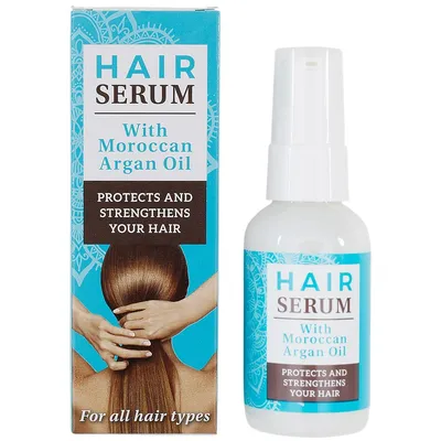 Action Hair Serum with Moroccan Argan Oil (Serum do włosów z olejkiem arganowym)