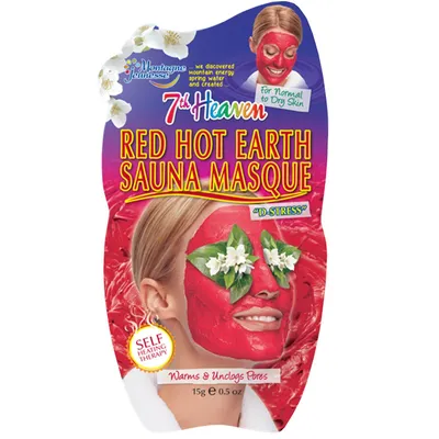 7th Heaven Red Hot Earth Sauna Masque (Maska rozgrzewająca (nowa wersja))