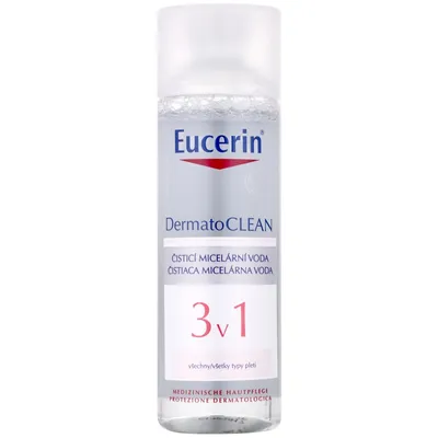 Eucerin DermatoClean, 3 w 1 oczyszczający płyn micelarny