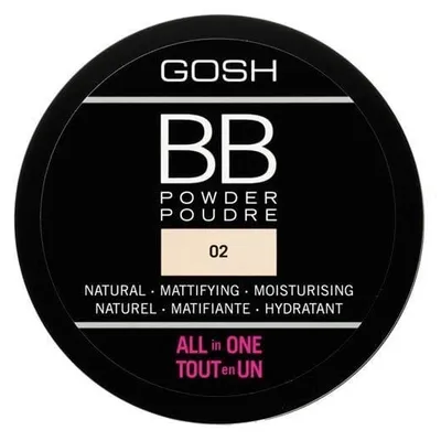 Gosh BB Powder (Puder prasowany matująco - nawilżający)