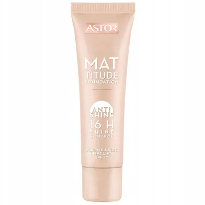 Astor Mattitude, Anti Shine Foundation SPF 22 (Podkład matujący)