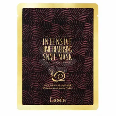 Lioele Intensive Time Reversing Snail Mask (Maseczka z ekstraktem ze śluzu ślimaka)