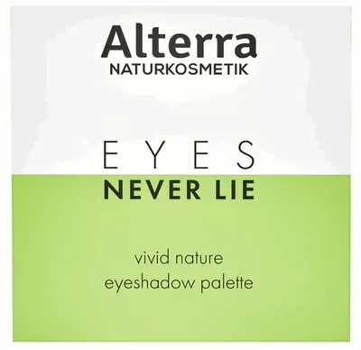 Alterra Eyes Never Lie, Vivid Nature Eyeshadow Palette (Paleta cieni do powiek)