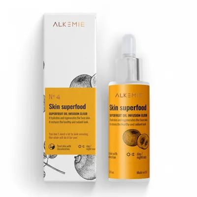 Alkmie Nature's Treasure, No. 4 Skin Superfood, Superfruit Oil Infusion Elixir (Multiwitaminowy olejek z superowocami)