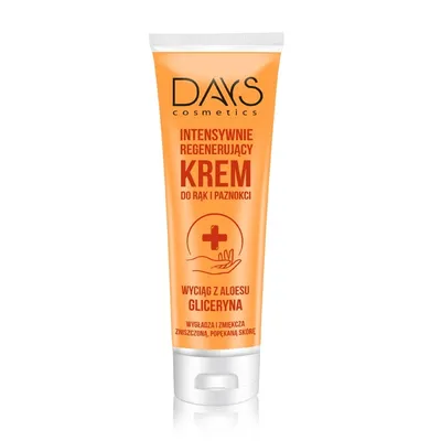 Days Cosmetics Intensywnie regenerujący krem do rąk i paznokci