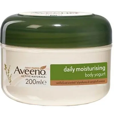 Aveeno Daily Moisturising Body Yogurt Cream  Vanilla & Oats (Jogurtowy krem do ciala `Wanilia & Owies`)
