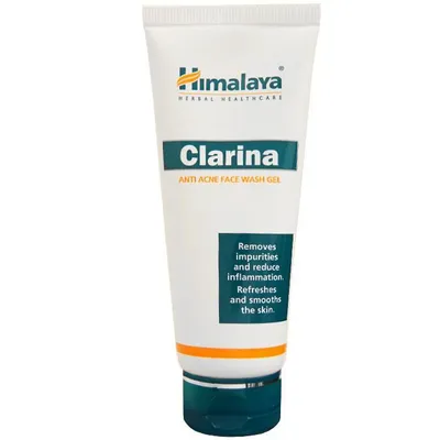 Himalaya Herbals Clarina, Przeciwtrądzikowy żel do mycia twarzy