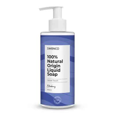 Swonco 100% Natural Origin Liquid Soap Blueberry (Naturalne mydło w płynie jagodowe)