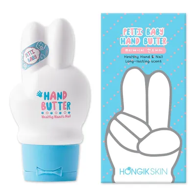 Hongik Skin Petit Baby Hand Butter (Krem do rąk z olejem arganowym z efektem wybielającym i przeciwzmarszczkowym)