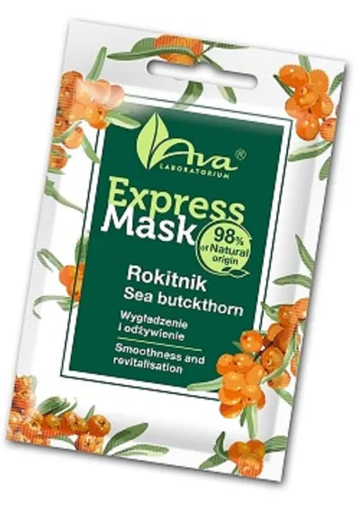 Laboratorium Kosmetyczne AVA Express Mask Sea Buckthorn (Wygładzająca maska z esencją z rokitnika)