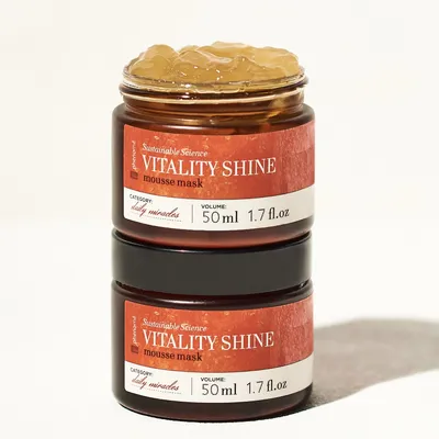 Phenomé Vitality Shine Mousse Mask (Rozświetlająca żelowa maseczka z witaminą C)