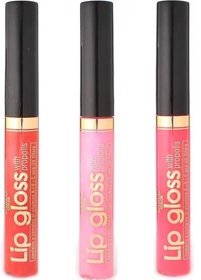 Pablo Color Lip Gloss with Propolis (Błyszczyk do ust z witaminą A+B+C i propolisem)