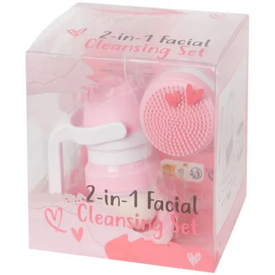 Action 2-in-1 Facial Cleaning Set (Zestaw do czyszczenia twarzy)