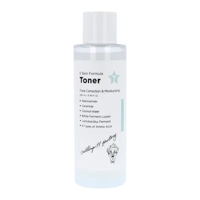 11 Village Factory T Skin Formula Toner (Rozświetlający toner do twarzy)