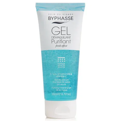 Byphasse Gel Demaquillant Purifiant Tous Types de Peaux (Żel do mycia i demakijażu twarzy z witaminą E)