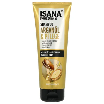 Isana Professional, Oil Care Shampoo [Arganol & Pflege] (Szampon do włosów bardzo zniszczonych i suchych (nowa wersja))