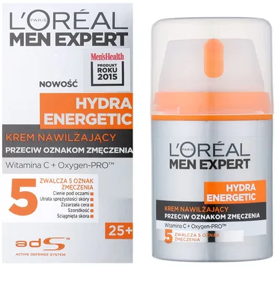 L'Oreal Paris Men Expert, Hydra Energetic, Krem nawilżający przeciw oznakom zmęczenia