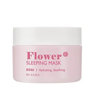 Missha Flower Sleeping, Mask `Rose` (Maseczka na noc z ekstraktem z róży)