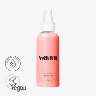 Oriflame Waunt, Smooth Cheeks Liquid Toner-Cream (Kojąca mgiełka-balsam)