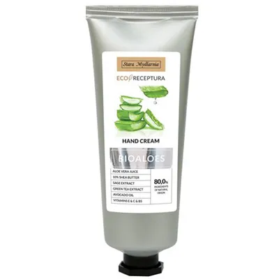 Stara Mydlarnia Eco Receptura, Bioaloes, Krem do rąk