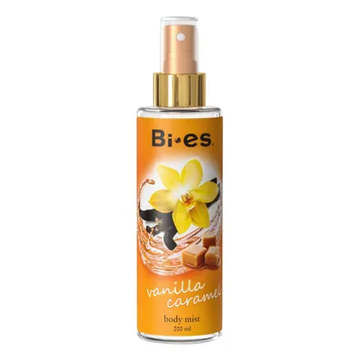 Bi-es Vanilla & Caramel Body Mist (Mgiełka do ciała `Wanilia i karmel`)