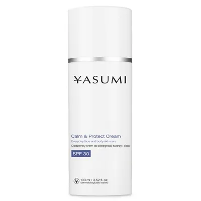 Yasumi Calm & Protect Cream SPF 30 (Codzienny krem do pielęgnacji twarzy i ciała)
