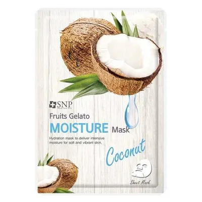 SNP Fruits Gelato Moisture Mask Coconut (Maska w płachcie)
