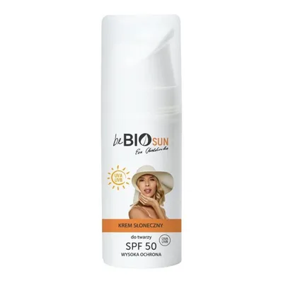 beBIO Sun, Krem do twarzy z filtrem słonecznym SPF 50