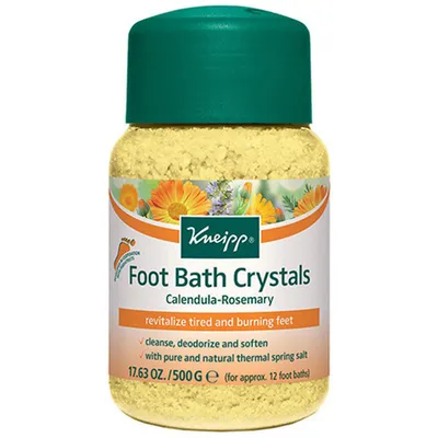 Kneipp Healthy Feet, Foot Bath Crystals Calendula & Rosemary (Sól do kąpieli stóp z nagietkiem i rozmarynem)