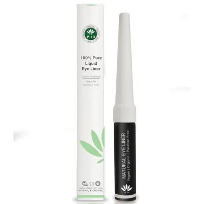PHB Ethical Beauty Natural Liquid Eyeliner (Eyeliner w płynie)