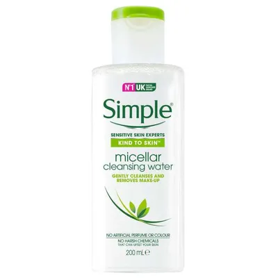 Simple Kind To Skin, Micellar Cleansing Water (Oczyszczająca woda micelarna)