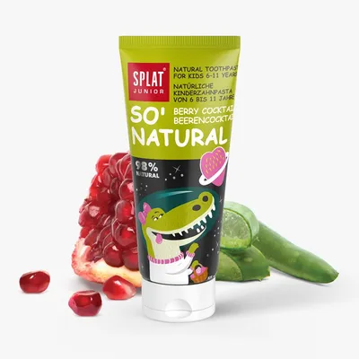 Splat Junior So' Natural Berry Cocktail Natural Toothpaste (Pasta do zębów)
