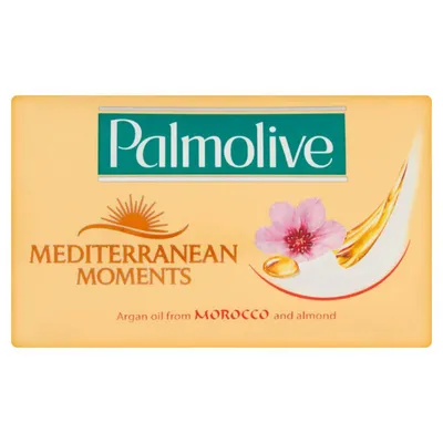 Palmolive Naturals, Mediterranean Moments, Argan Oil from Morocco and Almond (Mydło w kostce 'Olejek arganowy i migdał')