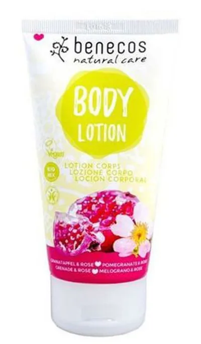 Benecos Natural Care, Body Lotion Pomegranate and Rose (Balsam do ciała `Granat i róża`)