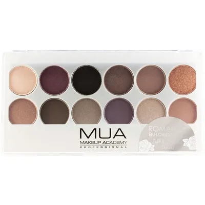 Make Up Academy (MUA) Romantic Efflorescence, Eyeshadow Palette (Paleta 12 cieni do powiek)