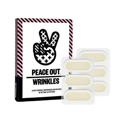 Peace Out G Anti-Wrinkle Needling Patches with Retinol & Peptides (Plastry przeciwzmarszczkowe)