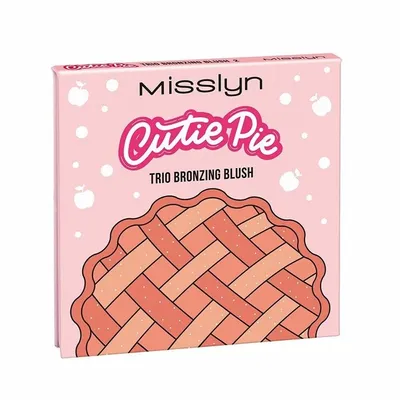 Misslyn Cutie Pie Trio Bronzing Blush (Róż brązujący)