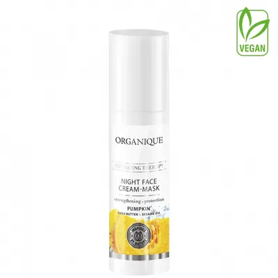 Organique Hydrating Therapy, Night Face Cream-Mask (Intensywnie nawilżająca maska-krem do twarzy)
