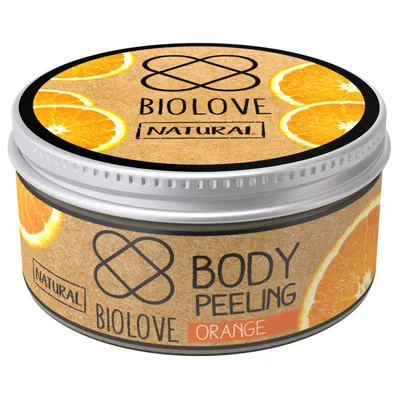 Biolove Orange, Body Peeling (Peeling do ciała `Pomarańcza`)