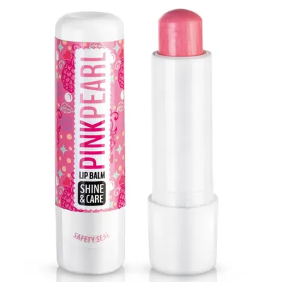 Quiz Cosmetics Pink Pearl Sine & Care Lip Balm (Perłowa pomadka do ust z masłem shea)